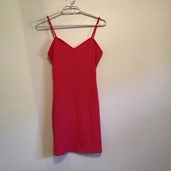 Aritzia Sunday Best Deep Pink Dress - Picture 6 of 7
